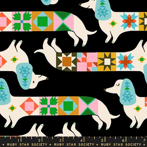 Dog Blocks in Soft Black | Ruby Star Society | 1 800 Notion