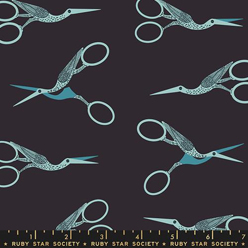 Sewing Notions Scissors in Soft Black | Ruby Star Society | 1 800 Notion