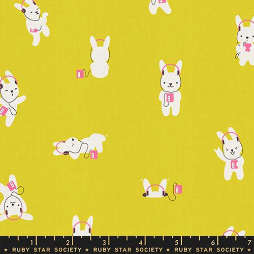 Lofi Linens Citron RS1129 17CL, Rashida Coleman Hale, Ruby Star Society