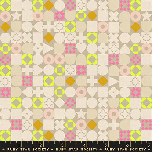 Lofi Linens Khaki RS1134 13CL, Rashida Coleman Hale, Ruby Star Society