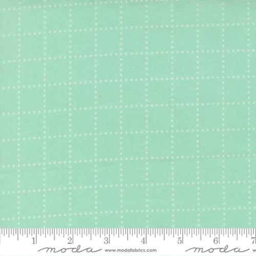 Stroll Checks and Plaids in Aqua | Camille Roskelley | Bloomsberry