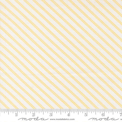 Stripe Stripes in White Buttermilk | Camille Roskelley | Bloomsberry