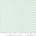 Stripe Stripes in White Aqua | Camille Roskelley | Bloomsberry