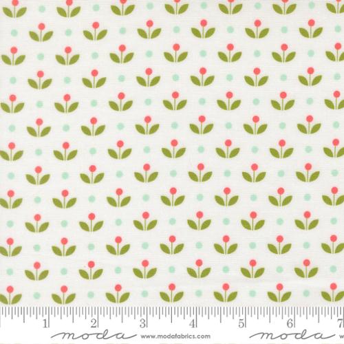Mayfair Ditsy in White | Camille Roskelley | Bloomsberry