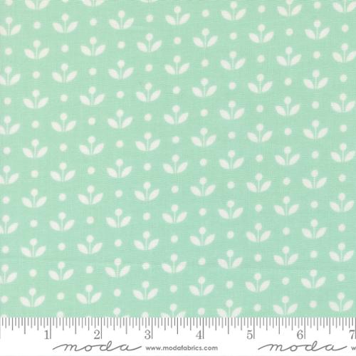 Mayfair Ditsy in Aqua | Camille Roskelley | Bloomsberry