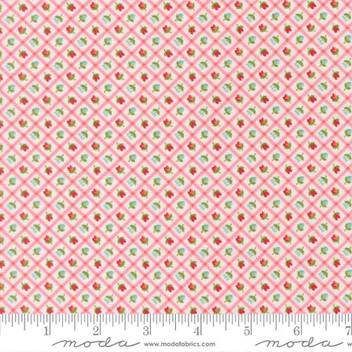 Check Checks and Plaids Flower in Red  | Camille Roskelley | Bloomsberry