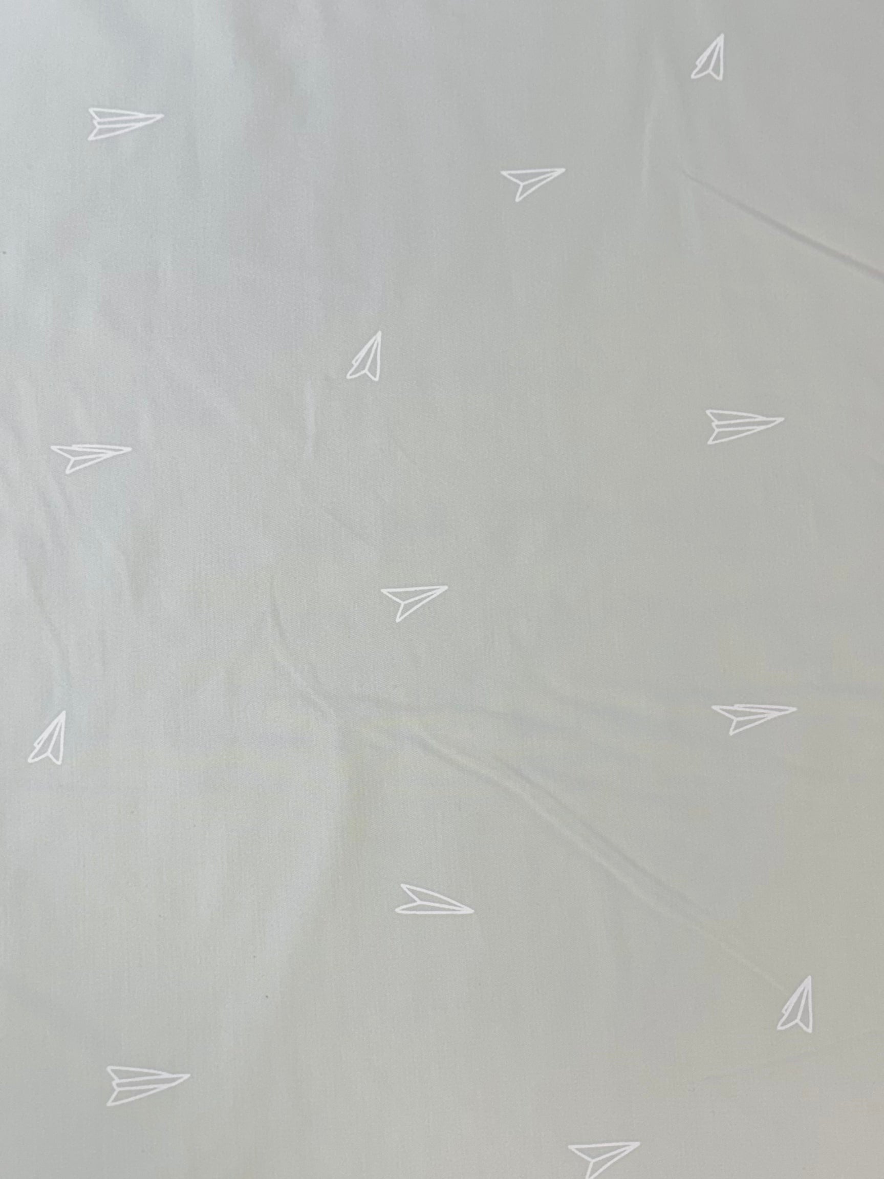 Green Planes Shirting | Cotton