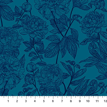Peony in Ocean | by Anna Maria | Indelible Collection