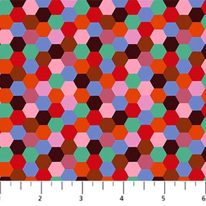 Hexagons - Rustic | by Anna Maria Textiles | Piecework