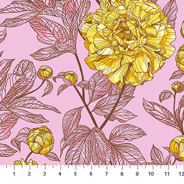 Peony Wideback in Sunshine | Anna Maria Parry | Indelible: Soft
