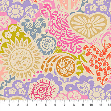 Euphoria in BOUQUET | Backing Fabric | by Anna Maria Parry from Backings No. 3
