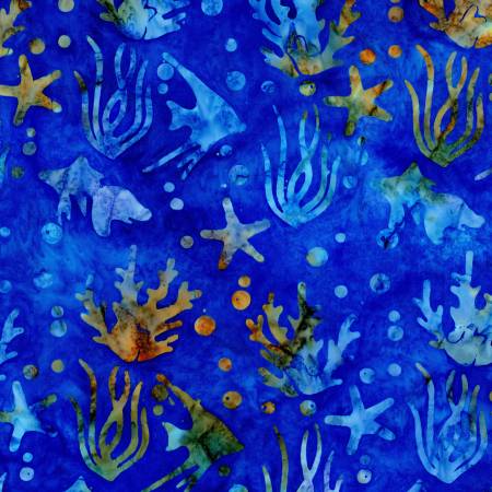 Batiks Toes In The Sand-Lapis | Riley Blake Designs
