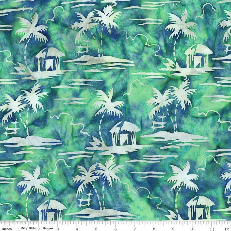 Batiks Places You'll Go in Pool Party | Riley Blake Designs
