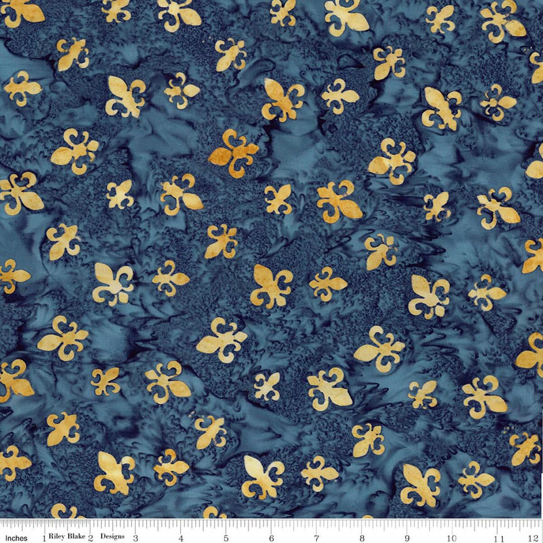 Denim Dunes | Tara Reed | Batiks Around The World-Paris