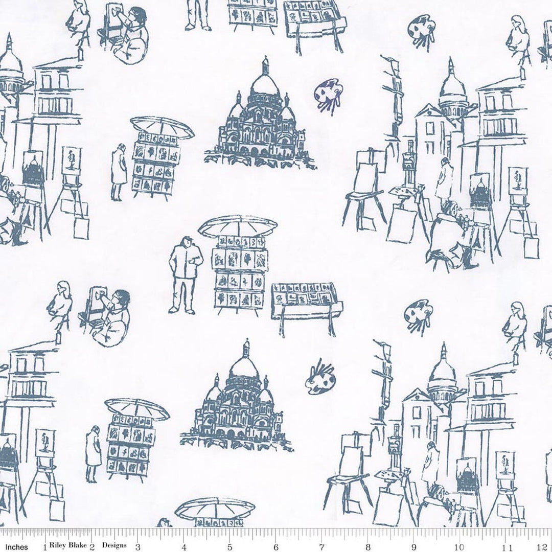 Powdered Pastles | Tara Reed | Batiks Around The World-Paris