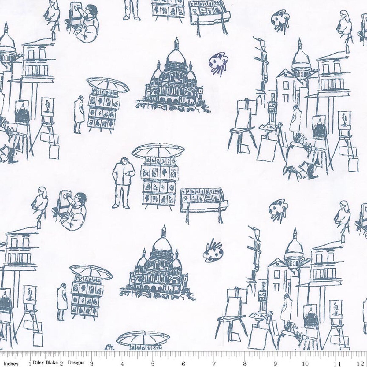Powdered Pastles | Tara Reed | Batiks Around The World-Paris