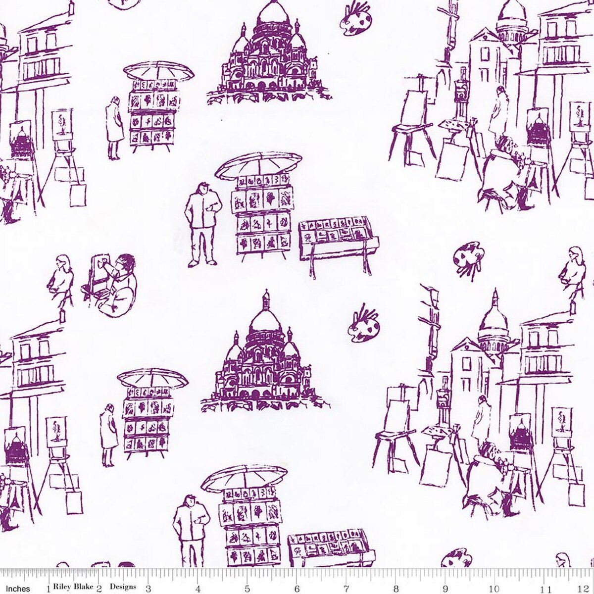 Sugar Plum | Tara Reed | Batiks Around The World-Paris