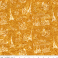 Antique Gold | Tara Reed | Batiks Around The World-Paris
