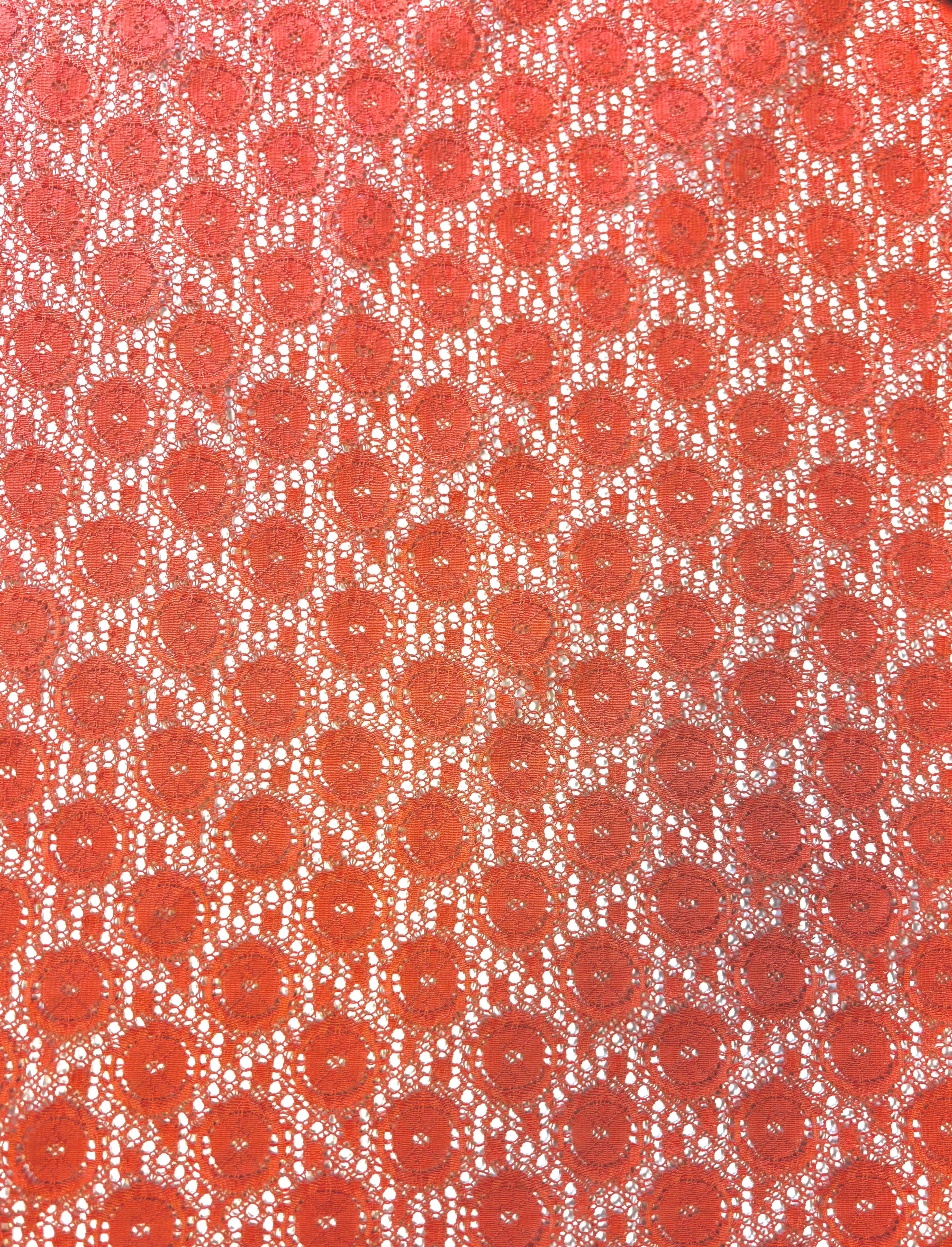 Coral Circle Polyblend | Lace