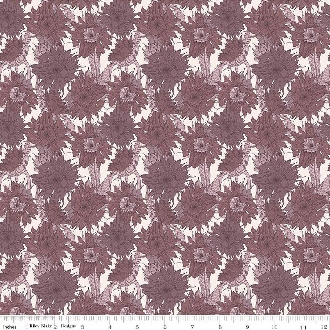 Sunflower in Grape | Modern Prairie |  Evening on the Prairie