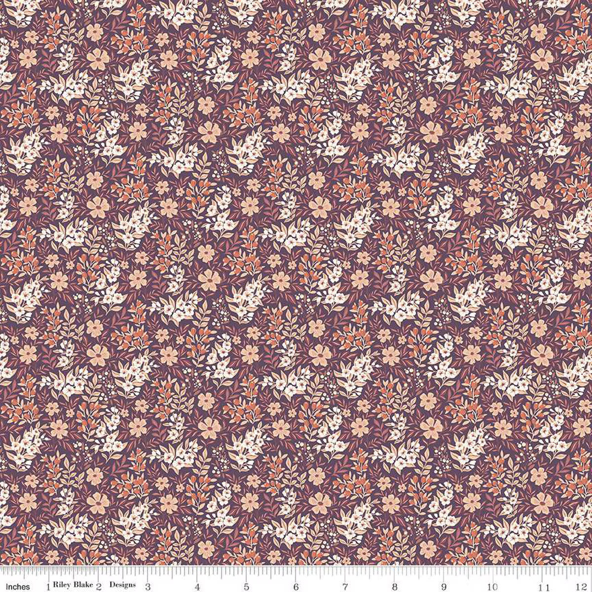 Ditsy in Floral Purple | Modern Prairie |  Evening on the Prairie