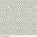 Geo Leaves in Green | Modern Prairie |  Evening on the Prairie