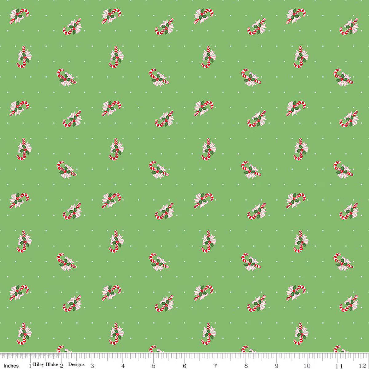 Candy Cane in Toss Green | Melissa Mortenson |  Claus & Co.