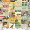 Multi Collage Canvas in Multi | Tim Holtz | Palette Canvas Cloth Collection