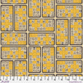 Numbers Canvas in Yellow | Tim Holtz | Palette Canvas Cloth Collection