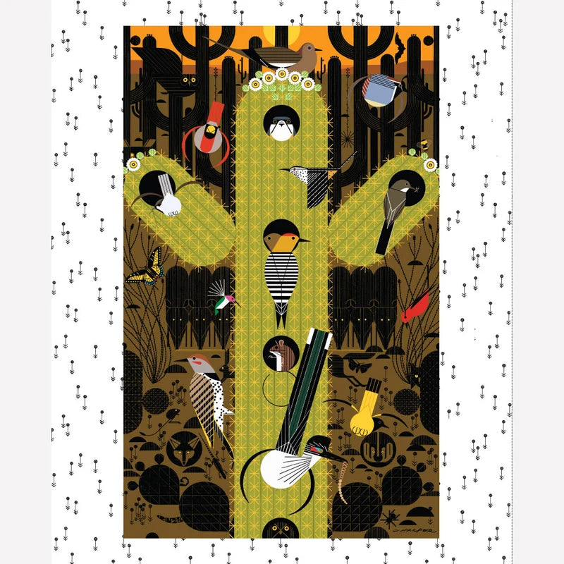 The Desert Poster Panel, NEW 2026! | Charley Harper | The Desert