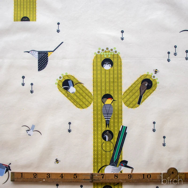 Cactus Field Poplin | Charley Harper | The Desert