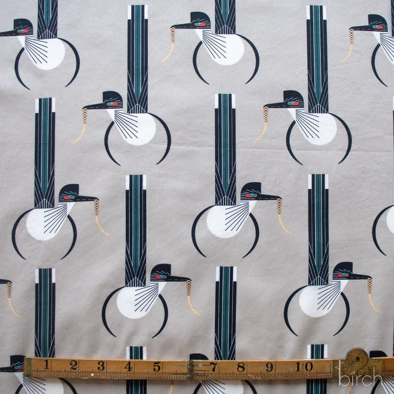 Road Runner Poplin | Charley Harper | The Desert