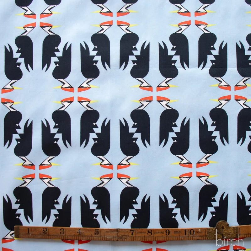 Woodpeckers Blue | Charley Harper | Woodland Wonders