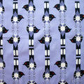 Spotted Tail Blackbird Lavender Poplin | Charley Harper | Woodland Wonders