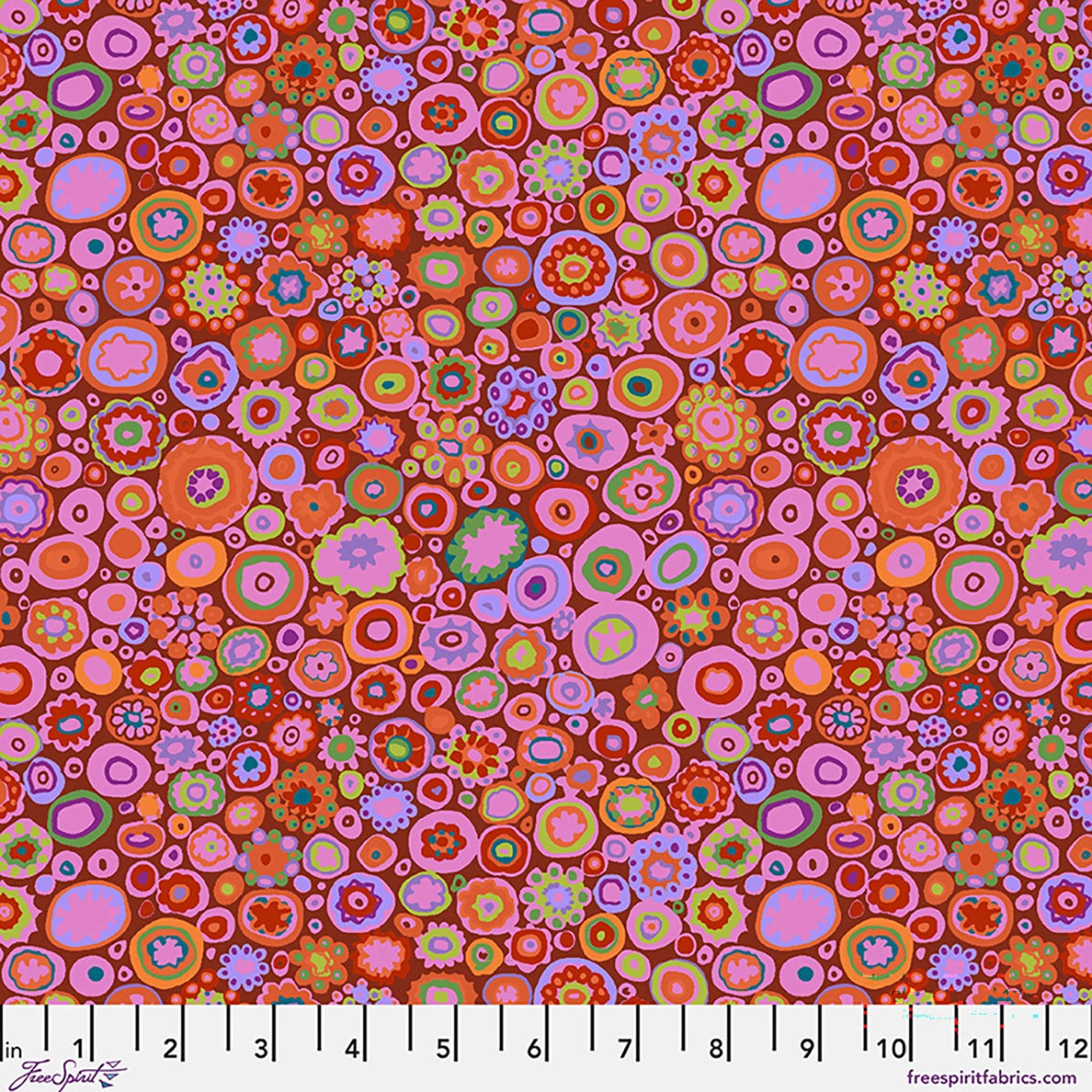 Paperweight - Paprika || Kaffe Fassett Cotton Lawn