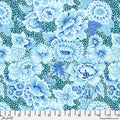 Floral With Dots - Blue || Kaffe Fassett Cotton Lawn