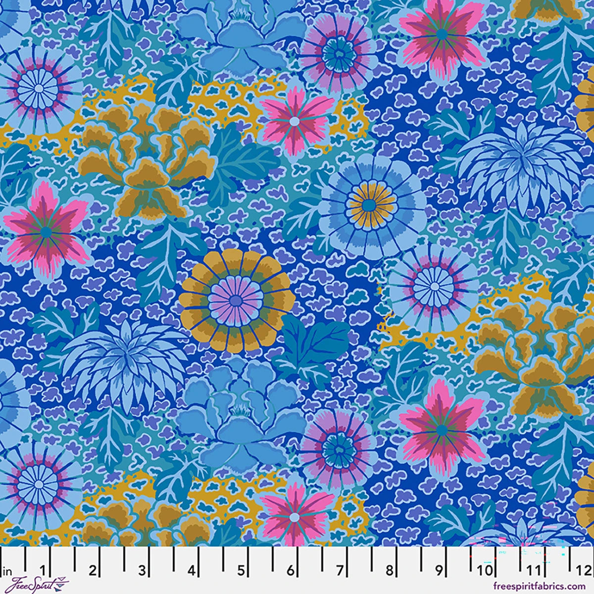 Dream - Blue || Kaffe Fassett Cotton Lawn