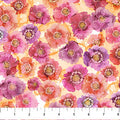 Small Floral in Pink Orange | Deborah Edwards & Melanie Samra | Dragonfly Dance