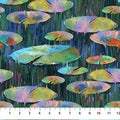 Lilly Pads in Dark Green Multi | Tim Parker | Lotus