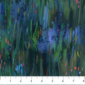 Large Brushstrokes in Dark Green Multi | Tim Parker | Lotus