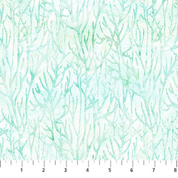 Coral Reef | White/Turquoise Tonal Coral