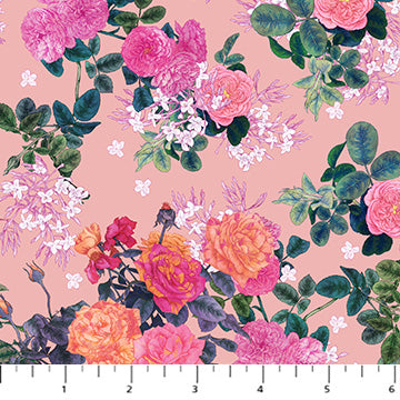 Rosa in Rose | Rosa | by Adriana Picker |  Figo Fabrics