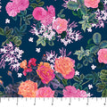 Rosa in Teal | Rosa| by Adriana Picker | Figo Fabrics