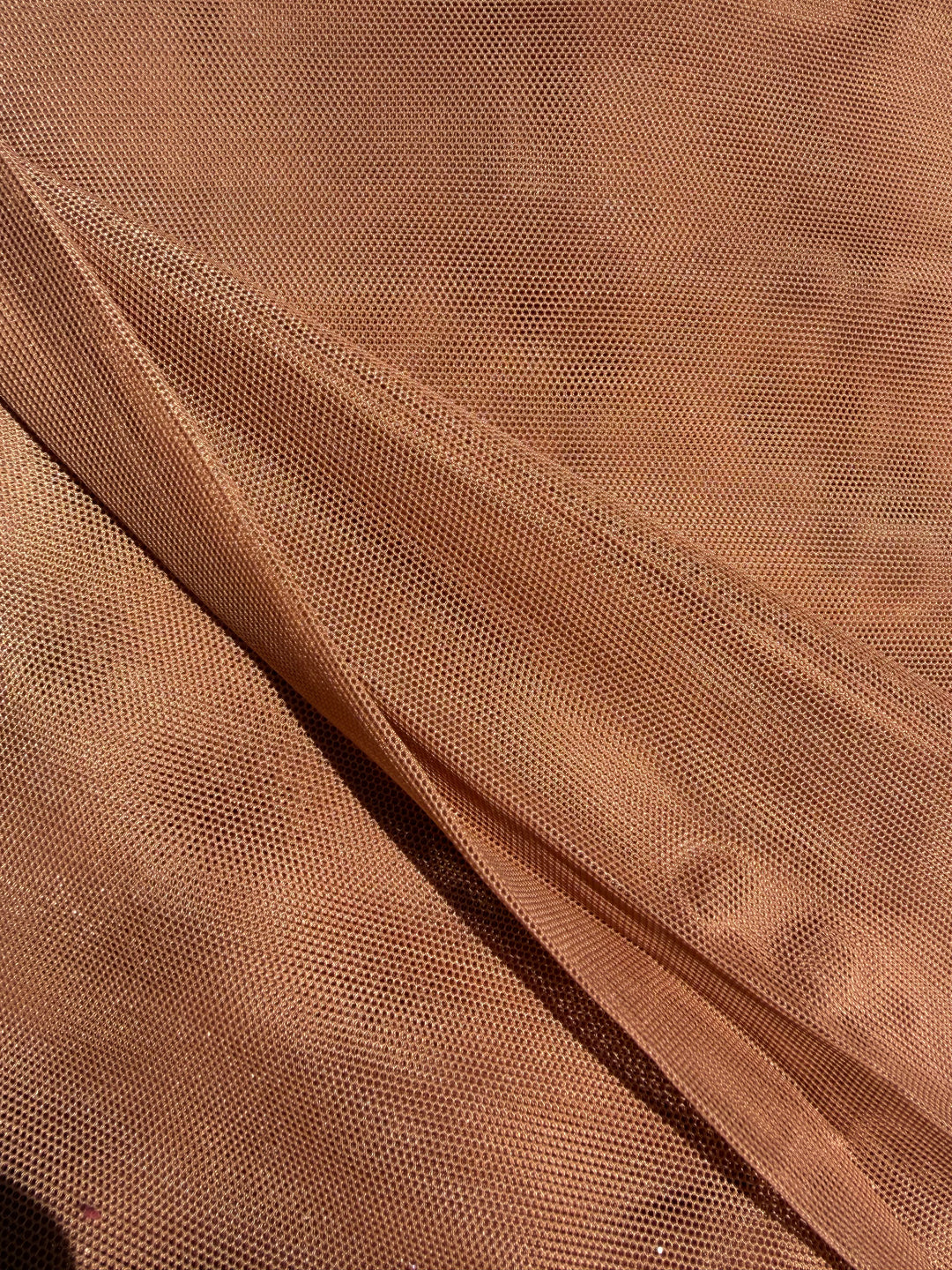 Powermesh Cocoa | Stretch Mesh