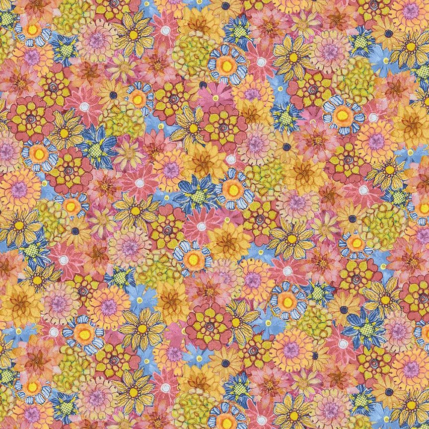 PACKED FLOWERS PINK| Chong A Hwang