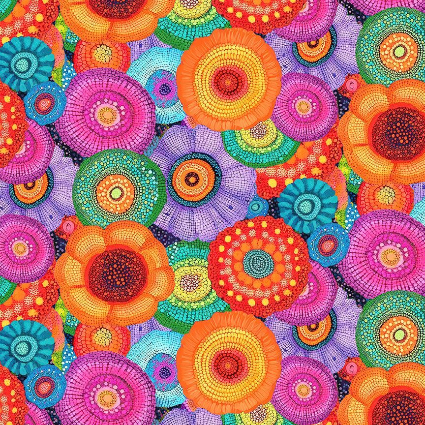 MULTI FLORAL  | Jubilant Collection | Timeless Treasures