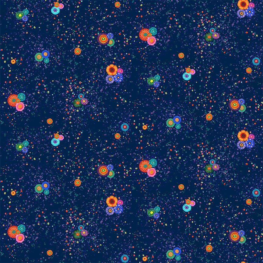 SMALL BRIGHT FLORAL   | Jubilant Collection | Timeless Treasures