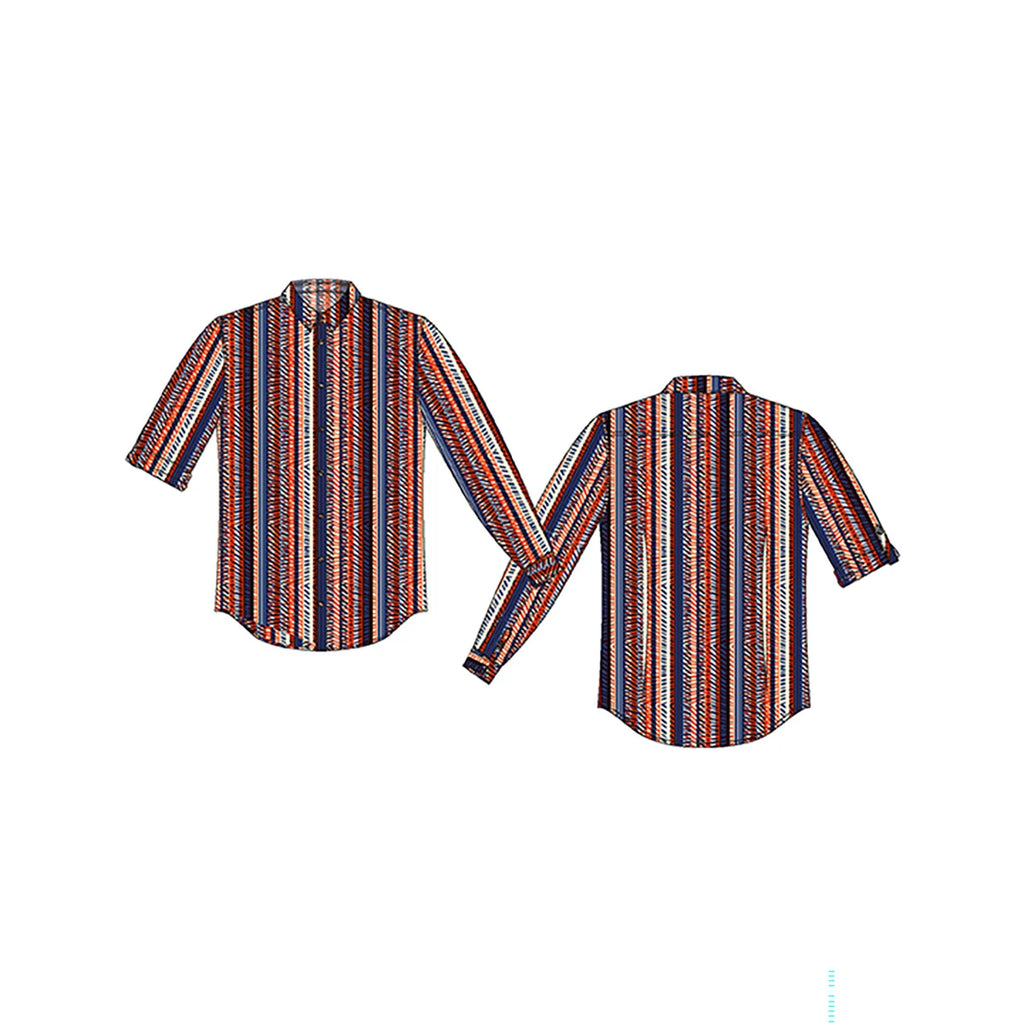 Market Stripes - Sunset   || Echoes in Colour Kitty McCall