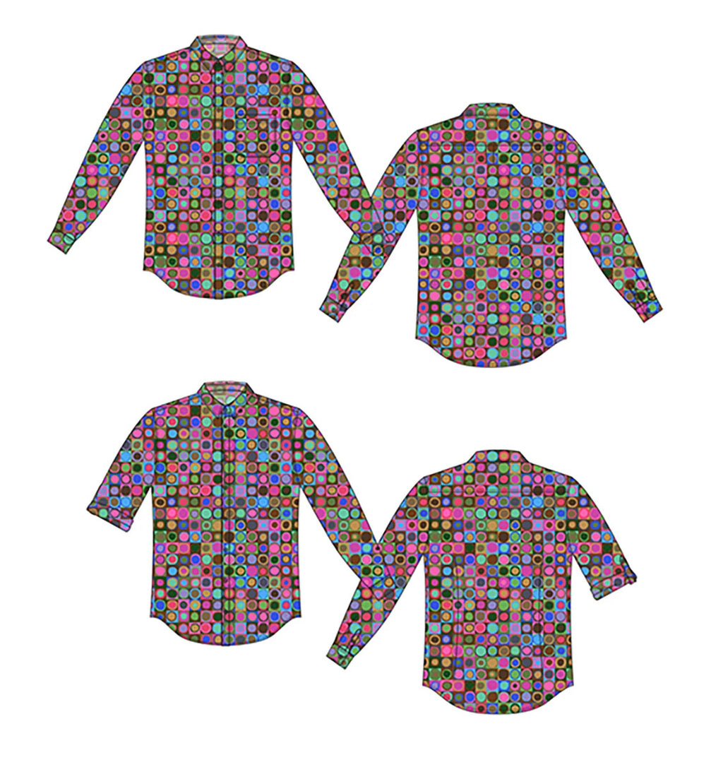Tiddlywinks - Emerald  || Brandon Mably |  Kaffe Fassett August 2026 Collection