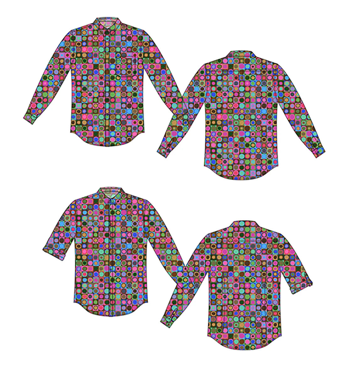 Tiddlywinks - Emerald  || Brandon Mably |  Kaffe Fassett August 2026 Collection